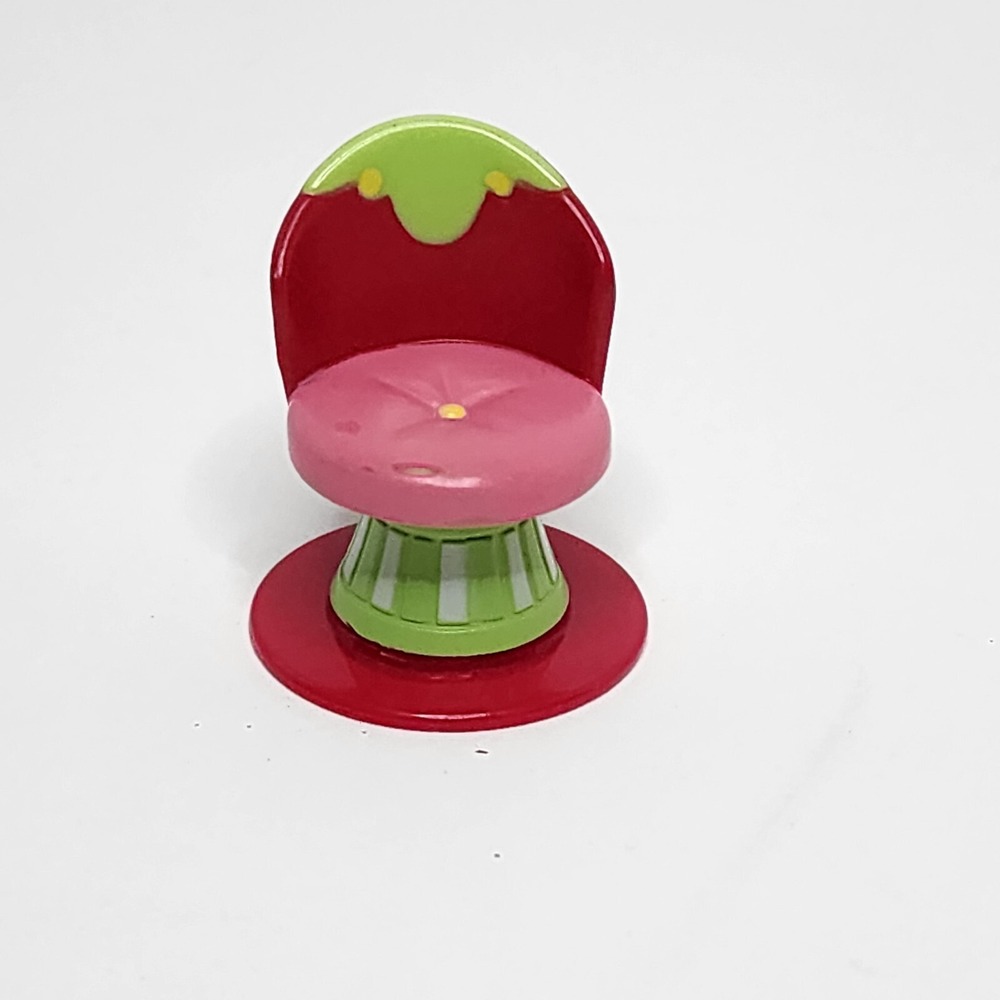 Hasbro Strawberry Shortcake Fresh 'N Fruity Smoothies Replacement Cafe Chair 2"